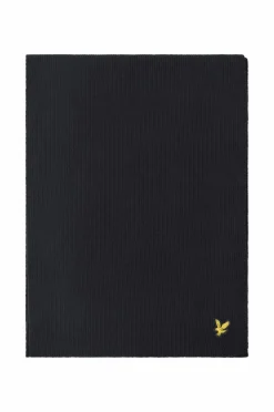 Lyle & Scott Halstørklæde Plain Scarf Z865 jet black Discount