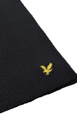 Lyle & Scott Halstørklæde Plain Scarf Z865 jet black Discount