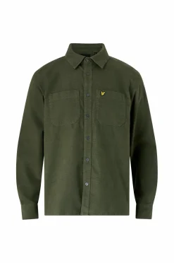 Lyle & Scott Manchesterskjorte Corduroy Shirt X848 deep depths Outlet