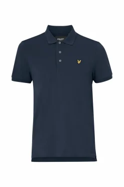 Lyle & Scott Poloshirt Plain Polo Shirt Dark navy Outlet