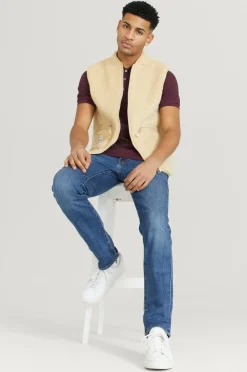 Lyle & Scott Poloshirt Plain Polo Shirt Burgundy Online