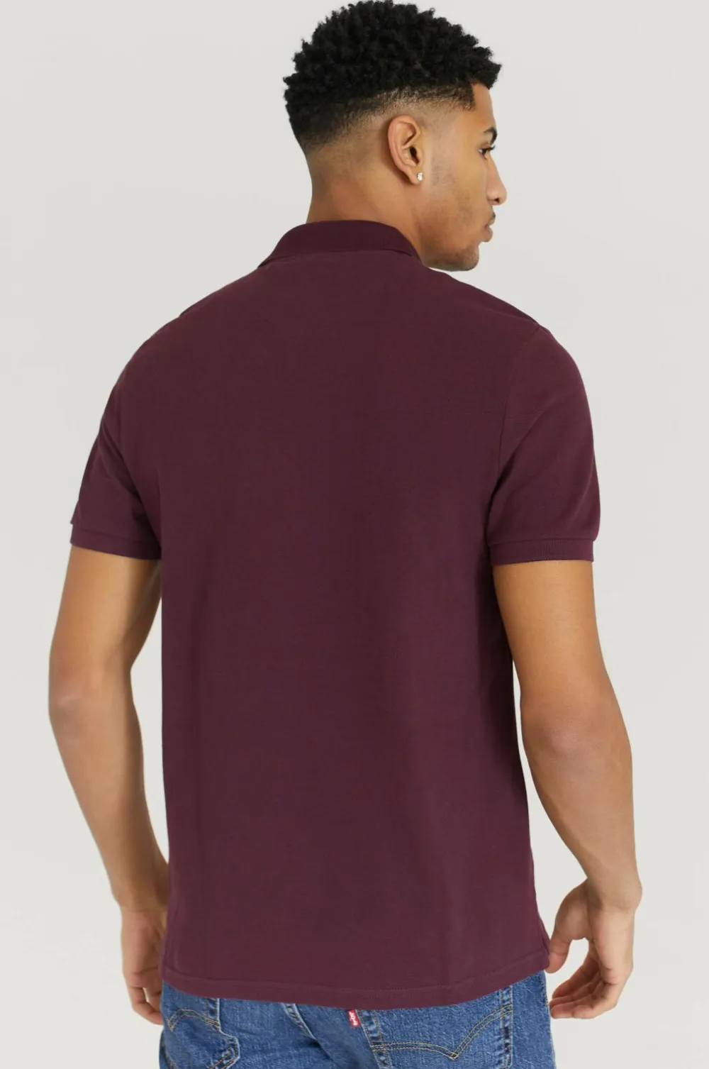 Lyle & Scott Poloshirt Plain Polo Shirt Burgundy Online