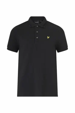 Lyle & Scott Poloshirts>Poloshirt Rally Tipped Polo Shirt Z865 jet black