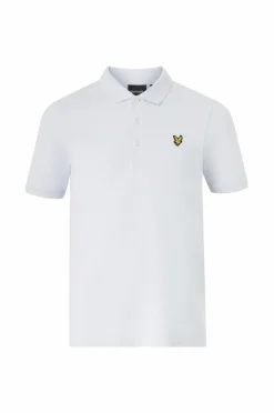Lyle & Scott Poloshirts>Poloshirt Plain Polo Shirt X802 washed blue