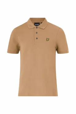 Lyle & Scott Poloshirt Plain Polo Shirt X851 tigers eye Best