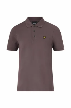 Lyle & Scott Poloshirt Plain Polo Shirt X863 Espresso Clearance