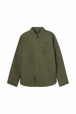 Lyle & Scott Skjorter>Skjorte Oxford Shirt X848 deep depths