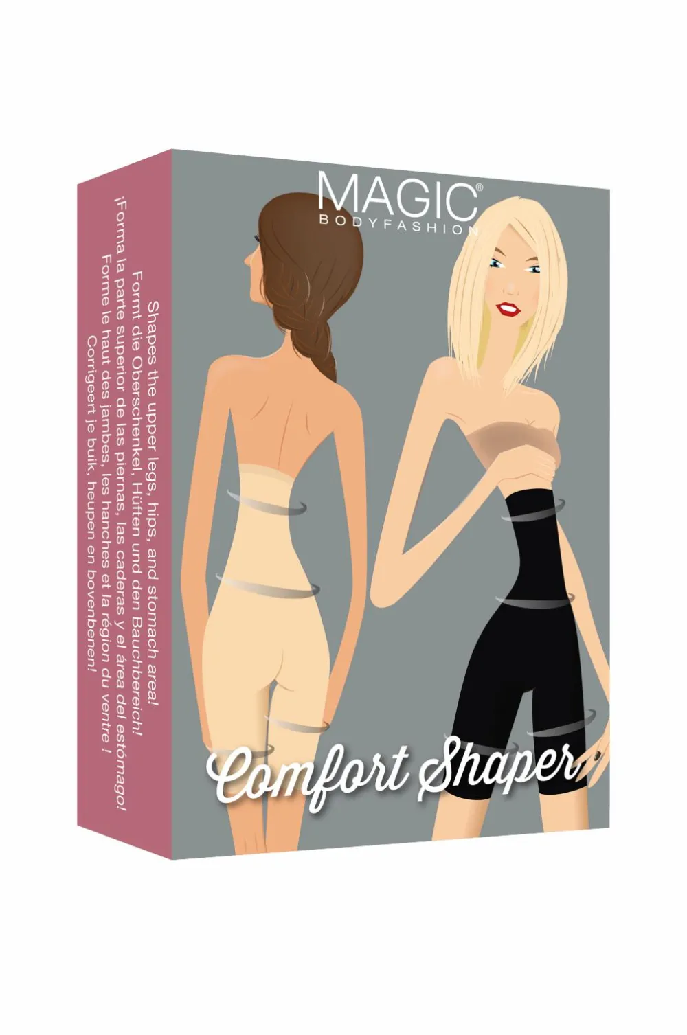 MAGIC Bodyfashion Shaping>Shapingtrusse Slimshaper - medium support Latte