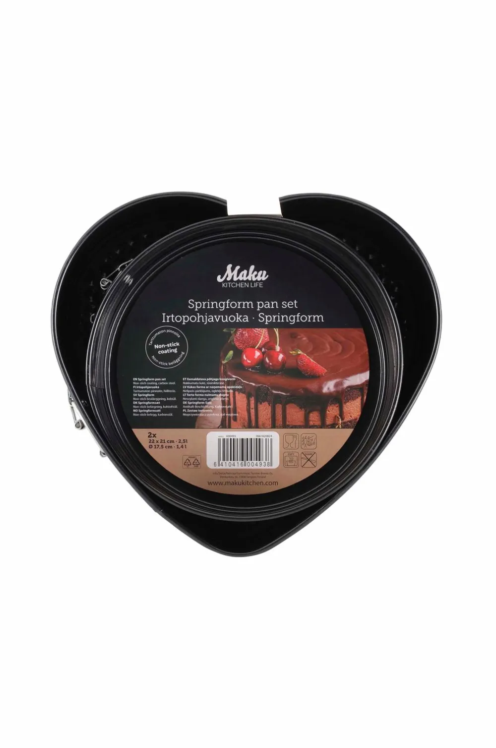 Maku Kitchen Life Springforme 2-pak No color Hot