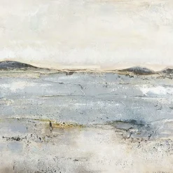 Malerifabrikken Posters & Billeder>Design Maleri / Trace Of Nature / 100x100 Cm Blå