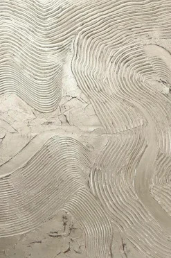 Malerifabrikken Posters & Billeder>Design Maleri / Metallic / 90x120 Cm Silver