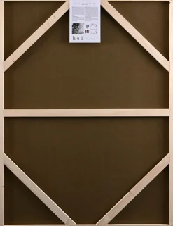 Malerifabrikken Posters & Billeder>Design Maleri / Metallic / 90x120 Cm Silver