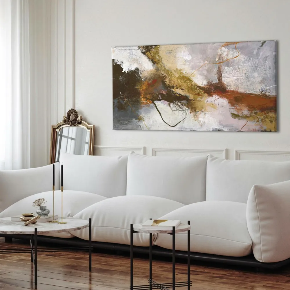 Malerifabrikken Still Time / Blandet maleri / 140 X70 cm Multi Hot