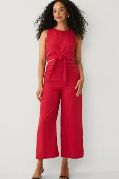 Mango Buksekjole One-piece Suit Lana Rojo Best