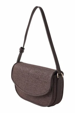 Mango Tasker>Håndtaske M-- Coin Chocolate