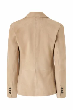 Mango Blazere & Veste>Ruskindsblazer Cuca Brown