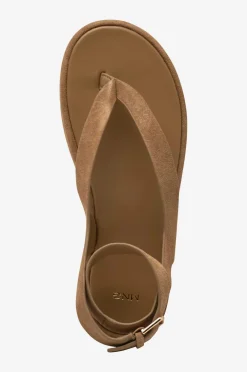 Mango Sandaler Sandalia Marrón Claro/Pastel Discount