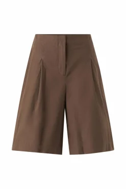 Mango Shorts Bermuda Shorts Huga Marron Clearance