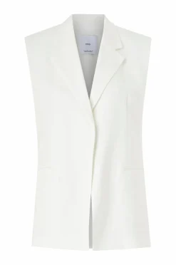 Mango Vest Boreli2 Offwhite