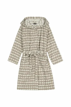 Marimekko Badetøj|Badekåber>Badekåbe med hætte Räsymatto Beige/hvid