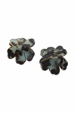 Marimekko Håraccessories|Håraccessories>Hårklemme Nano Unikko Hair Clip Set Black/Grey