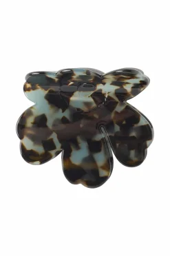 Marimekko Hårklemme Unikko Hair Clip Large Black/Grey Online