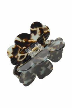 Marimekko Hårklemme Unikko Hair Clip Large Black/Grey Online