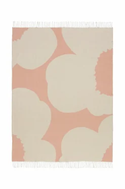 Marimekko Jaquard Plaid Unikko Lyserød Discount