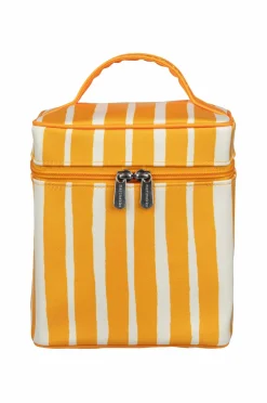 Marimekko Makeup-Tasker>Kosmetiktaske Raide Otso Sahram gul, creme