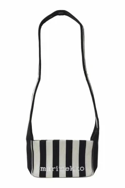 Marimekko Mini Shoulderbag Merirosvo sort, off white Discount