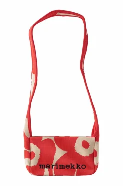 Marimekko Tasker>Mini Shoulderbag Unikko lyserød, beige