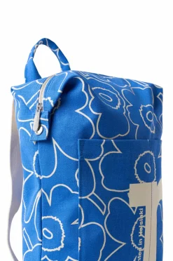 Marimekko Mono Backpack Piirto Unikko blå, råhvid Best