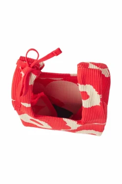 Marimekko Taske Knitted Mini Tote Unikko Pink/Beige Outlet