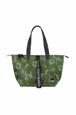 Marimekko Tasker>Tote M Unikko grøn, lysegrøn