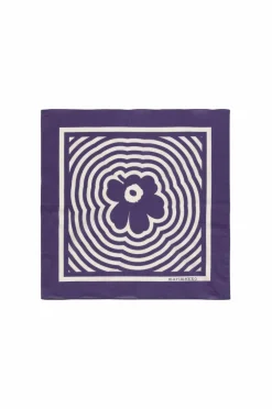 Marimekko Tørklæde Astrilli Unikko Purple/Off White Online