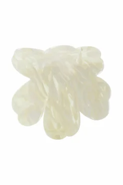 Marimekko Unikko Hair Clip Small gul hvid Outlet