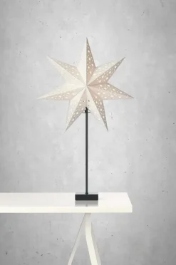 Markslöjd Julebelysning>Bordstjerne Solvalla 69 cm Sølvfarvet