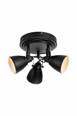 Markslöjd Badeværelsesbelysning>Fjällbacka Loft 3L, IP44 Black mdf/metal