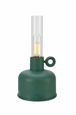 Markslöjd Udendørsbelysning|Genopladelige Lamper>Genopladelig bordlampe Astrid B/O Mørkegrøn