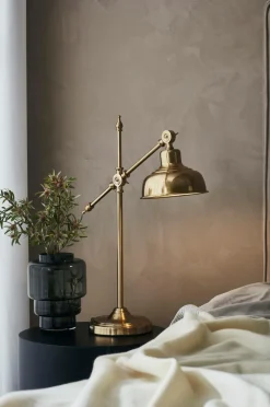 Markslöjd GRIMSTAD bord 1L Mørk messing