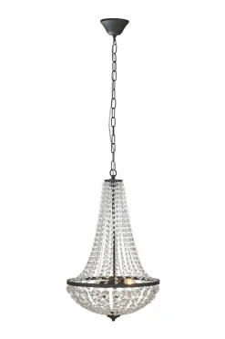 Markslöjd GRÄNSÖ Krystallysekrone Sort/MC Matsort