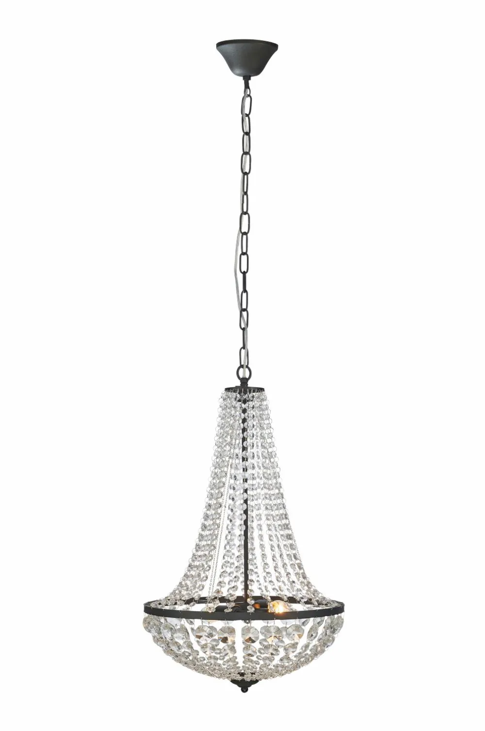 Markslöjd GRÄNSÖ Krystallysekrone Sort/MC Matsort