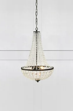 Markslöjd GRÄNSÖ Krystallysekrone Sort/MC Matsort