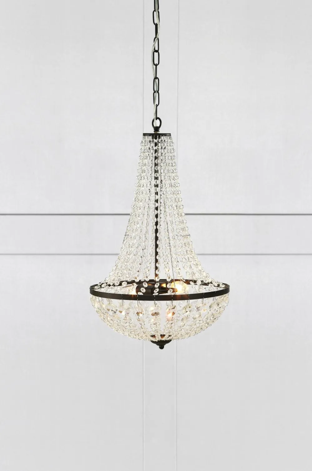 Markslöjd GRÄNSÖ Krystallysekrone Sort/MC Matsort