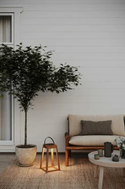 Markslöjd Udendørsbelysning>Lanterne med solceller Nordic Brun