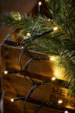 Markslöjd Lyskæder>Lyskæde Crab CHRISSLINE 100L LED Varm hvid Ekstra Sort mat sort