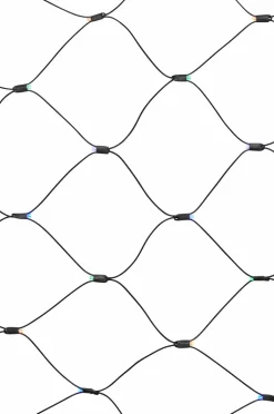 Markslöjd Lyskæde Net CHRISSLINE 1,7x2 m 100L Multi Ekstra Sort mat sort