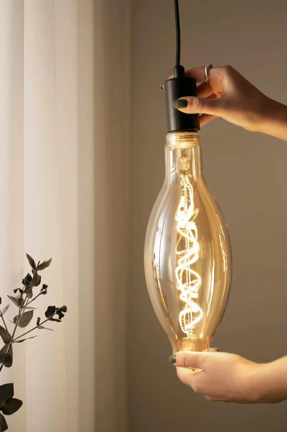 Markslöjd Lyskilde Mercury E27 4W Soft LED 115 mm Amber Discount