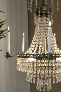 Markslöjd MARIELUND Lysekrone 3L /MC Antik New