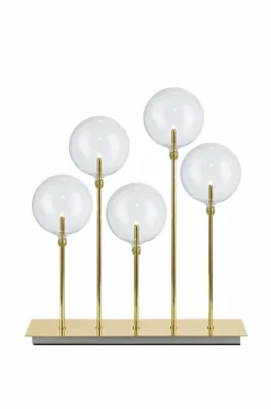 Markslöjd MÄSTER lysestage 5L Guldfarvet Hot